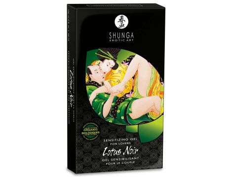 Żel chłodzący stymulujący Shunga Lotus Noir 60ml - 4