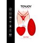 Wibrator do majtek ToyJoy Divine czerwony pilot USB - 10