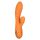 Wibrator króliczek Calexotics Newport Beach Babe pomarańczowy USB 21.5 cm