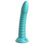 Dildo silikonowe Dillio Platinum Wild Thing turkusowe 19,7 cm - 3