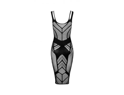 Sukienka dziana Obsessive D609 czarna S/M/L - 6