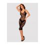 Sukienka dziana Obsessive D609 czarna S/M/L - 4