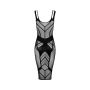 Sukienka dziana Obsessive D609 czarna S/M/L - 7