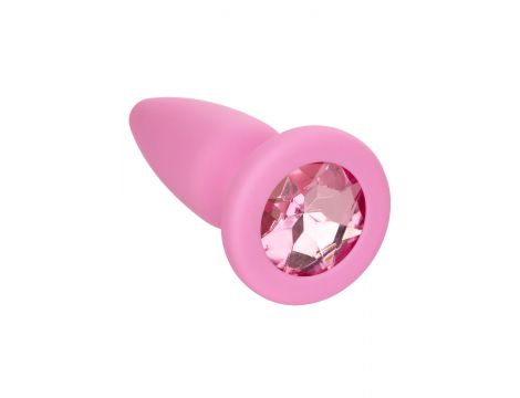 Zestaw biżuterii analnej Crystal Booty Kit Calexotics różowy - 16