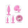 Zestaw biżuterii analnej Crystal Booty Kit Calexotics różowy - 4
