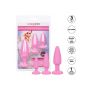 Zestaw biżuterii analnej Crystal Booty Kit Calexotics różowy - 5