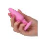 Zestaw biżuterii analnej Crystal Booty Kit Calexotics różowy - 6