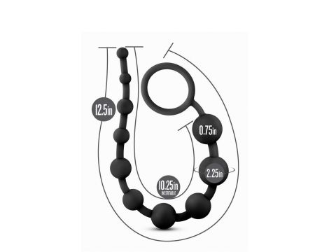 Koraliki analne Blush silikonowe 32 cm - 5