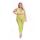 Komplet bielizny All About Leaf siatkowy zielony plus size Pink Lipstick