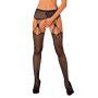 Pończochy z pasem Obsessive S821 ze zwierzęcym wzorem S/M/L - 4