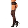 Pończochy z pasem Obsessive S821 ze zwierzęcym wzorem S/M/L - 5