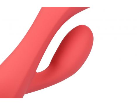 Wibrator króliczek Loveline silikonowy różowy - 3