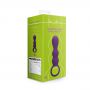 Wibrator analny Loveline silikonowy fioletowy 10 trybów - 2