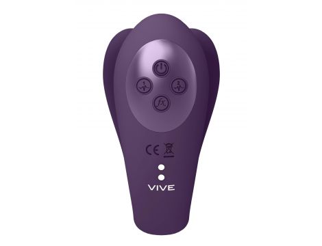 Yoko - Triple Action Vibrator Dual Prongs with Clitoral Pulse Wave - 5