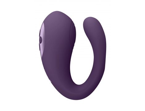 Yoko - Triple Action Vibrator Dual Prongs with Clitoral Pulse Wave - 6