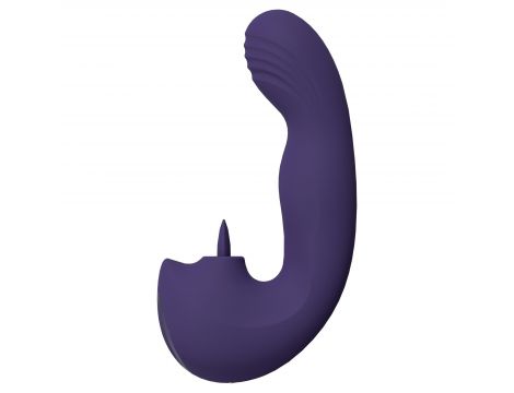 Wibrator punktu G Vive Yumi z językiem silikonowy USB - 5