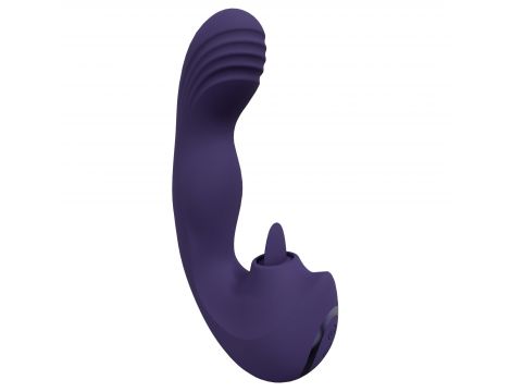 Wibrator punktu G Vive Yumi z językiem silikonowy USB - 2