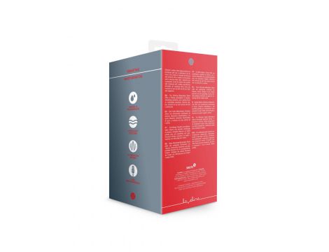 Wibrujący masturbator Loveline silikonowy czarny 7,5 cm - 9