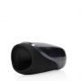 Wibrujący masturbator Loveline silikonowy czarny 7,5 cm - 4