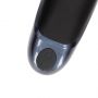 Wibrujący masturbator Loveline silikonowy czarny 7,5 cm - 8