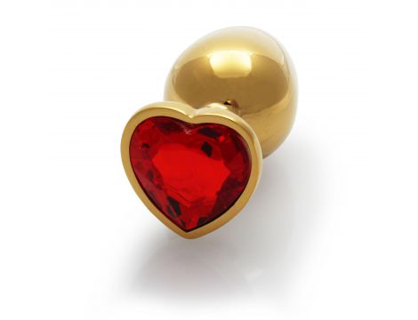 Korek analny Heart Gem Ouch średni 7 cm - 8