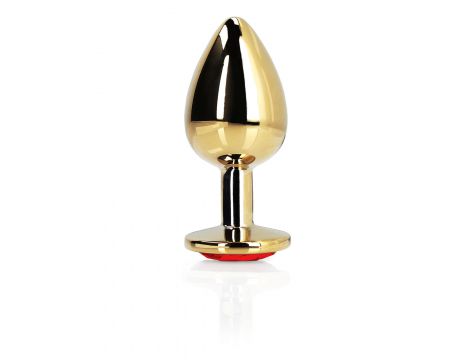 Korek analny Heart Gem Ouch średni 7 cm - 9