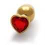 Korek analny Heart Gem Ouch średni 7 cm - 9