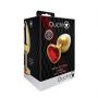 Korek analny Heart Gem duży złoty Ouch 8 cm - 2