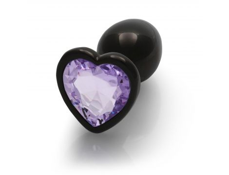 Korek analny Heart Gem Ouch! mały 6 cm - 2