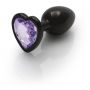 Korek analny Heart Gem Ouch! mały 6 cm - 5