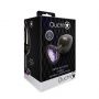 Korek analny Heart Gem Ouch! duży aluminiowy 8 cm - 2