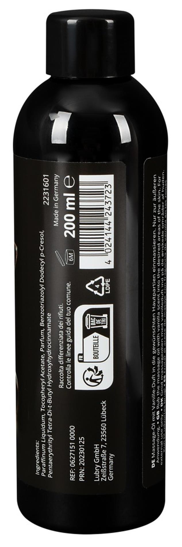 waniliowy olejek do masażu całego ciała dla par oral 200 ml