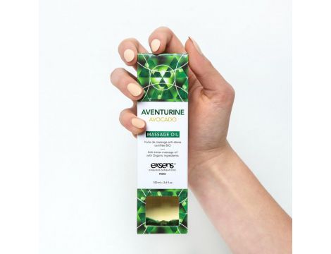 Olejek do masażu Exsens Aventurine Avocado 100 ml - 5
