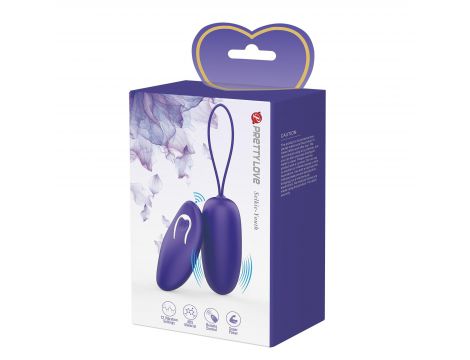 Jajko wibrujące bezprzewodowe z pilotem Pretty Love Selkie Youth - 7