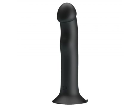 Wibrator analny Pretty Love Murray czarny 12 wibracji przyssawka - 5