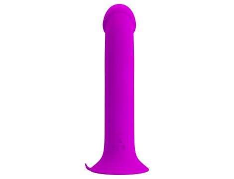 Wibrator analny Pretty Love Murray fioletowy 12 wibracji przyssawka - 6