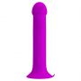 Wibrator analny Pretty Love Murray fioletowy 12 wibracji przyssawka - 4