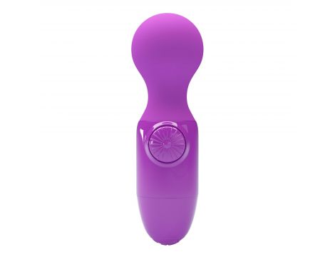 Mini wibrator silikonowy Pretty Love fioletowy wodoodporny AAA - 2