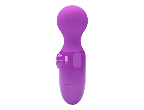 Mini wibrator silikonowy Pretty Love fioletowy wodoodporny AAA - 4