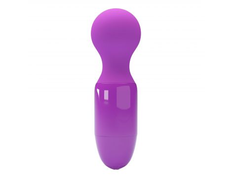 Mini wibrator silikonowy Pretty Love fioletowy wodoodporny AAA - 5
