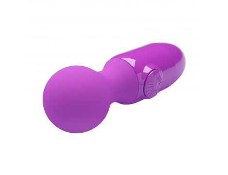 Mini wibrator silikonowy Pretty Love fioletowy wodoodporny AAA - 6