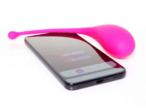 Jajko wibrujące Smart Egg B Series z aplikacją silikonowe USB - 5