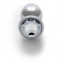 Średni aluminiowy korek analny z klejnotem Ouch! 7 cm - 5