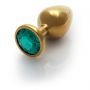 Korek analny Round Gem Ouch! średni 7 cm - 6