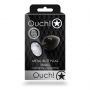 Korek analny z okrągłym klejnotem Ouch mały aluminiowy 6 cm - 3