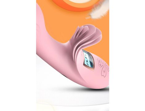 Wibrator Lilo dwusilnikowy silikonowy podgrzewany fioletowy USB - 6