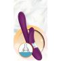 Wibrator Lilo dwusilnikowy silikonowy podgrzewany fioletowy USB - 4
