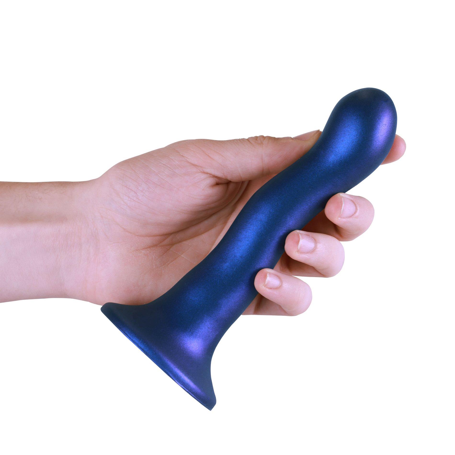 profilowane dildo do stymulacji punktu g strapon silikonowe17 cm