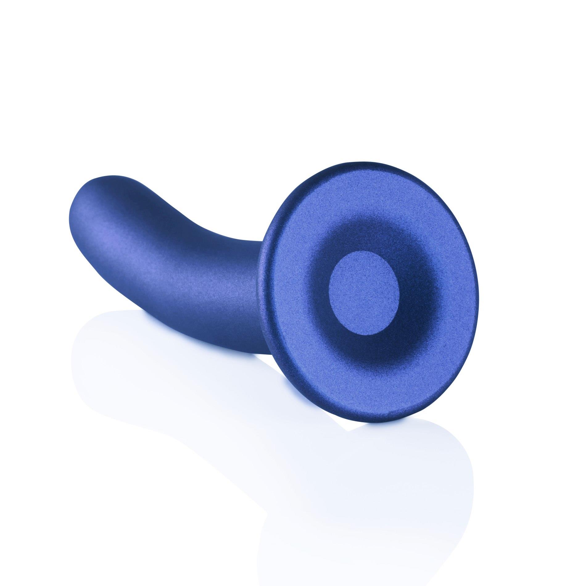smooth silicone g-spot dildo - 6'' / 14,5 cm