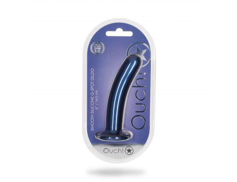 Dildo silikonowe Ouch! punktu G 14,5 cm z przyssawką - 2